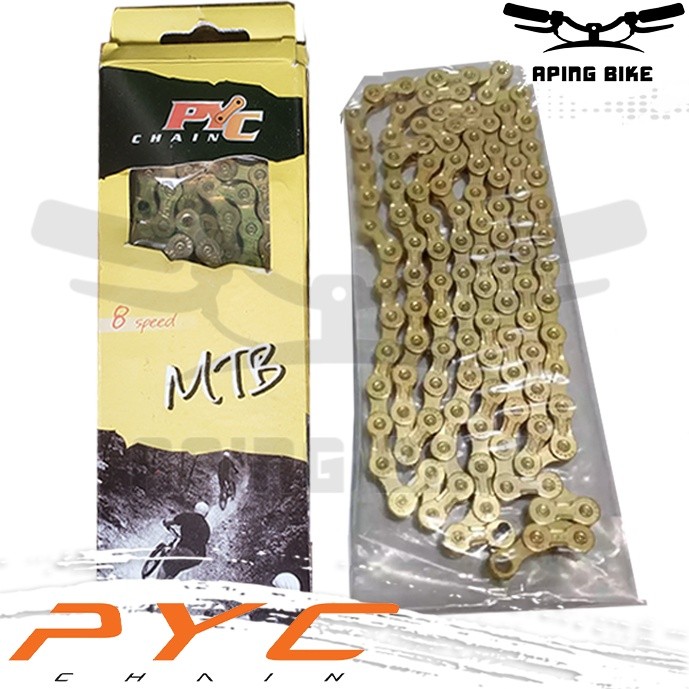 Rantai Sepeda 8 Speed PYC P8003  Rante Chain PYC P8003