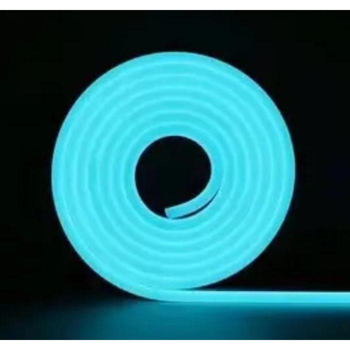 [Promo] Lampu LED Neon Flex Selang DC 12V 5M Neon flex Flexible 5M - Biru