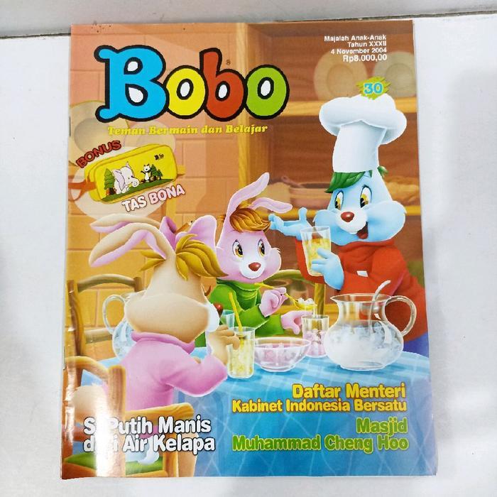 Bobo Majalah anak-anak Tahun XXXII 4 November 2004