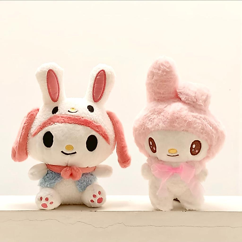 GOSEND Boneka Cartoon Berdiri Model Melody cinnamoroll Kuromi Pachaso Bahan Plush