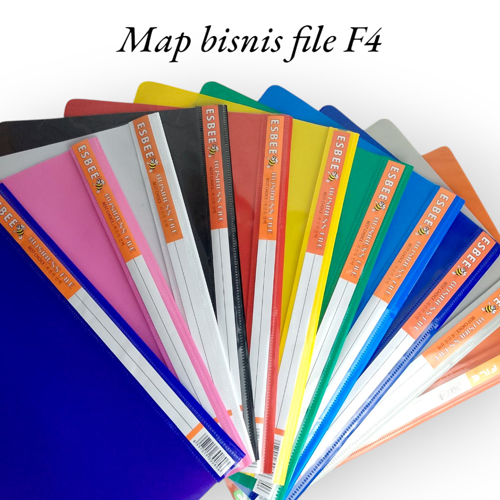 (Ecer) Map Bisnis File F4 / Map Snail / Business FIle Folio