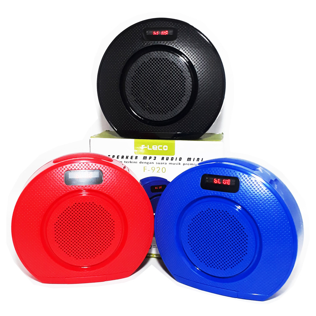 BAYAR DITEMPAT - Speaker Bluetooth Fleco F 920 Speaker Portable Bluetooth F-920 Speaker USB Memory N