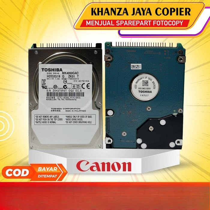 Hardisk 40GB IDE Laptop 2.5" Mulus Sperti Baru