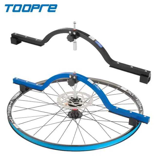 Foto Toopre Tool Alat Busur Centering Wheelset Jangka Velg Rims Wheel Ban Sepeda gauge correction wheel bow adjustment tool