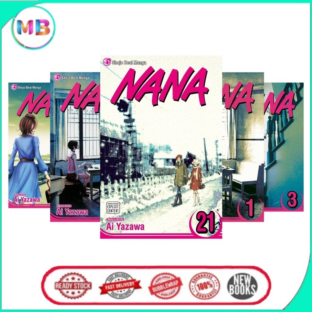 Manga Nana, by Ai Yazawa (21 book series)