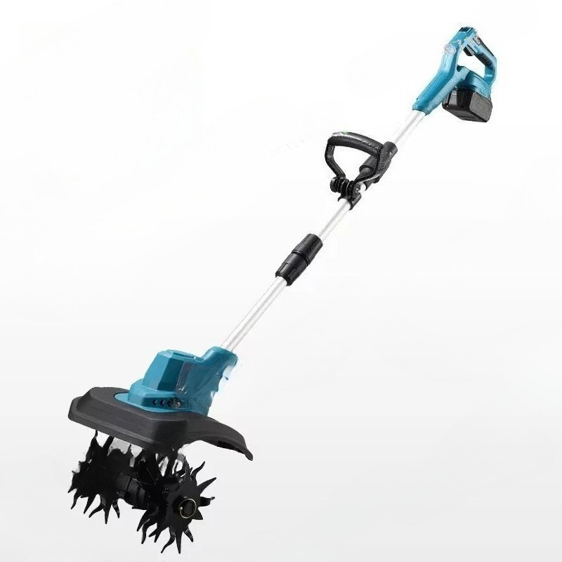 Agricultural Tiller Small Household Lithium Battery Micro-tiller Four  Head Scarifier