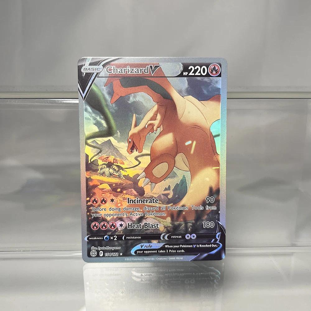 PKM Proxy Cards Classic Mew Vmax Charizard Vstar Cards Collection PTCG Celebi V Fusion Strike Foil C