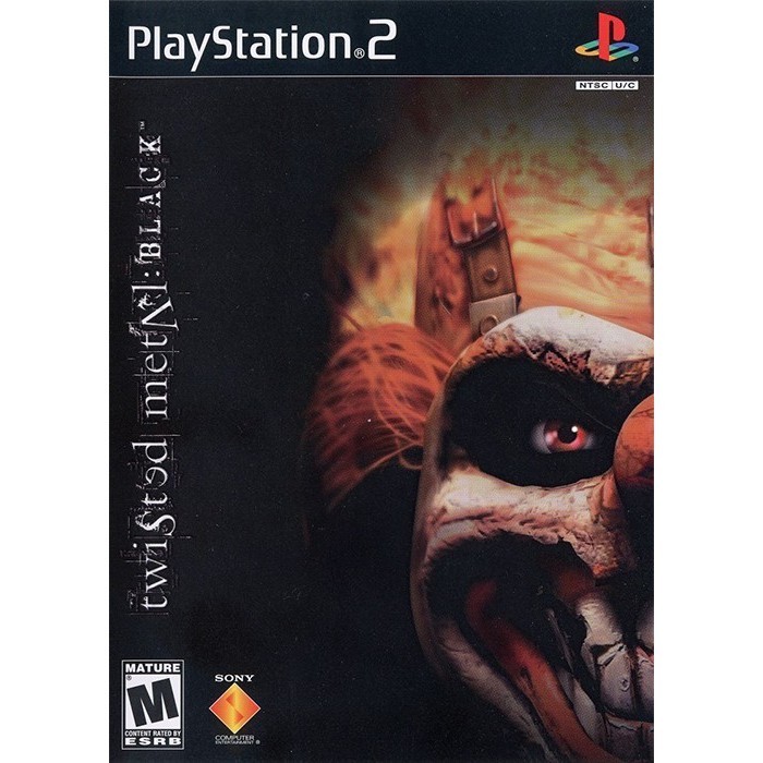 Kaset Playstation 2 - Twisted Metal Black