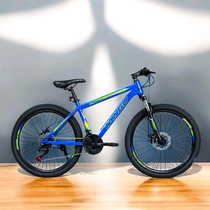MTB 24 Tango Payu sepeda remaja sepeda dewasa - biru