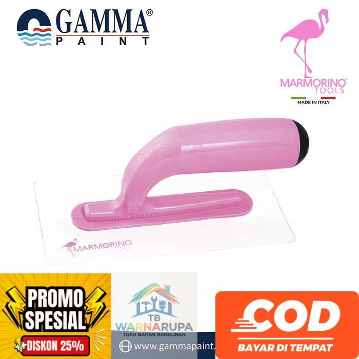 SATIN LIGHT TROWEL 25165 - Marmorino Tools - ABS HANDLE
