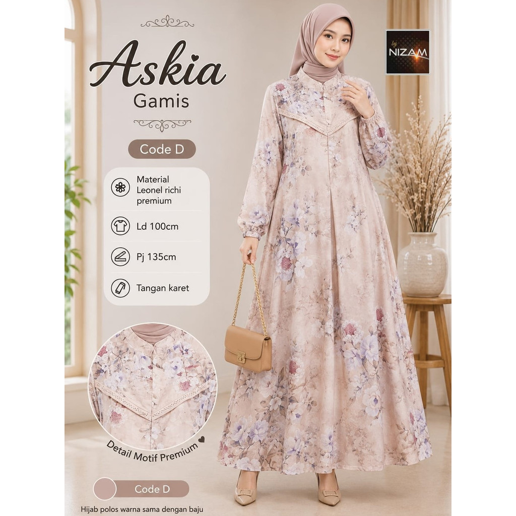 0109      ASKIA GAMIS by NIzAM   DAILY WEAR  // NOVIISTUFF