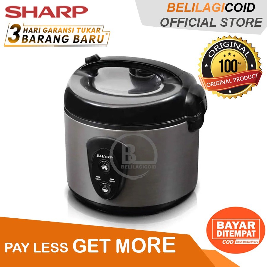 Sharp Magic Com KS N 18 MG / Rice Cooker Sharp KS N18MG SL / SHARP Magic Com KSN 18 / Reskuker Murah