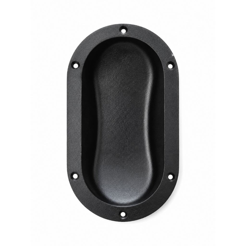HANDLE TANAM BOX SPEAKER / TATAKAN HANDLE UNTUK BOX T24 BAHAN COR ALMUNIUM HARGA UNTUK 1 PCS