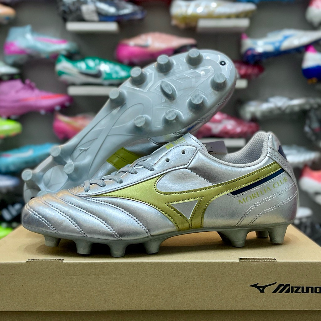 Mizuno Morelia II Club galaxy silver