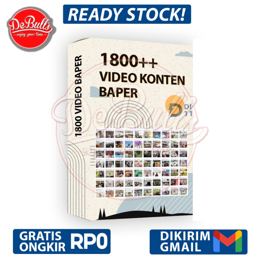 1800++ VIDEO KONTEN BAPER - Video Konten Viral Siap Upload