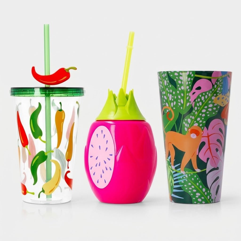 Flying Tiger Aneka Gelas Tumbler-Flying Tiger/Kado Gelas untuk Natal