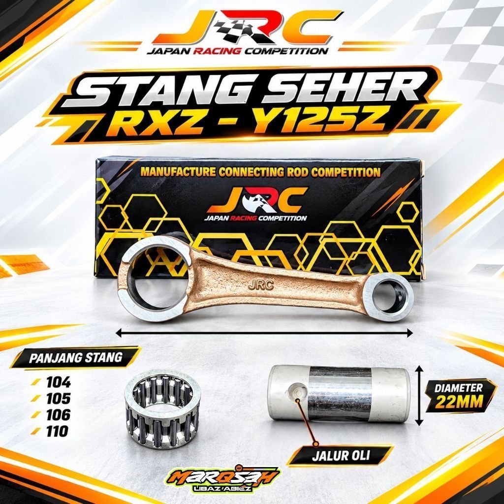 STANG SEHER RXZ RX Z JRC CUSTOM FORGING 104 105 106 110 BIG PEN JALUR OLI