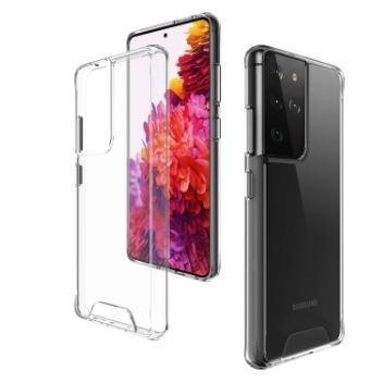 CASE FOR SAMSUNG GALAXY S21 S21+ S21 ULTRA SPACE FUZE HYBRID CLEAR CASE
