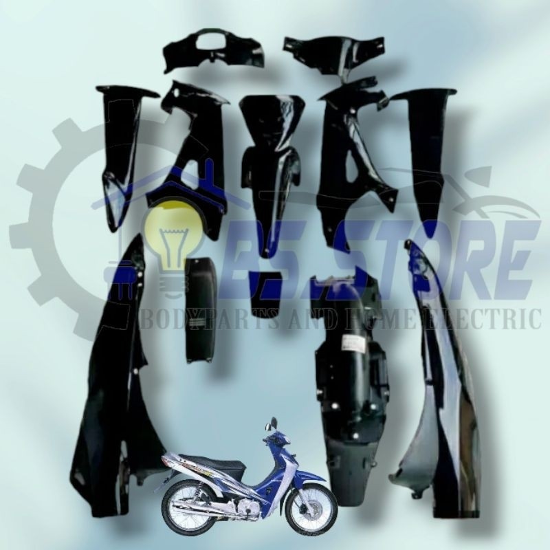 FULL BODY KARISMA FULL BODY HONDA KARISMA CARKAM 2002 2003 2004 2005 HITAM | COVER BODY SET KARISMA 