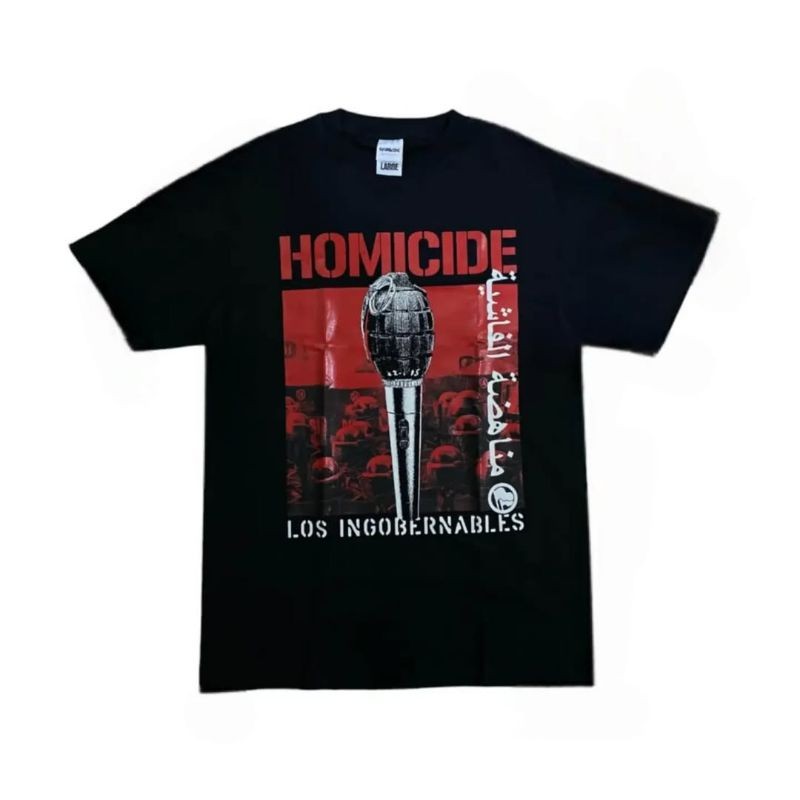 (COD) Tshirt Homicide Los Ingobernables (Black September)