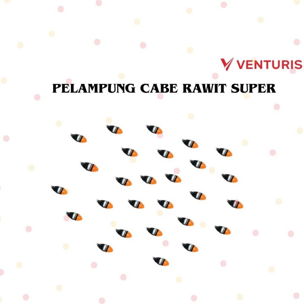 Pelampung Pancing Kambangan Cabe Rawit Super Pelampung Pancing Cabe Rawit Super 1,5 Cm