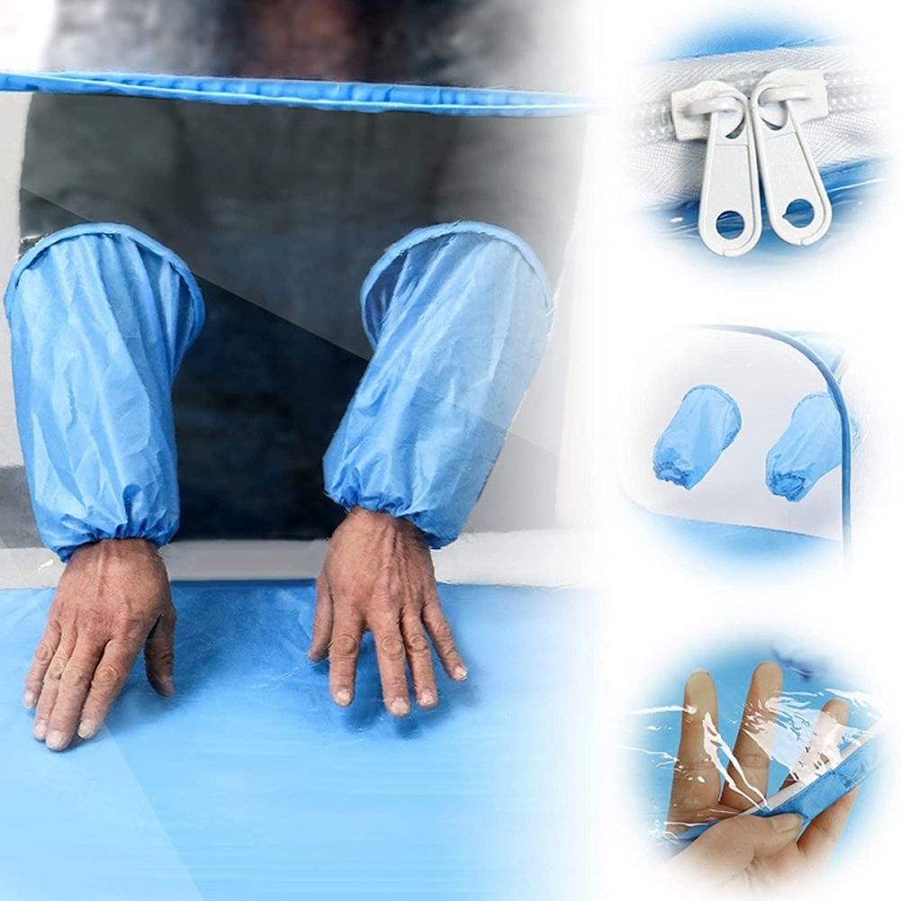 1PC Mushroom Grow Still Air Box Portable Plastic Mycology Propagation Grow Growing Mushroom Kit Hood