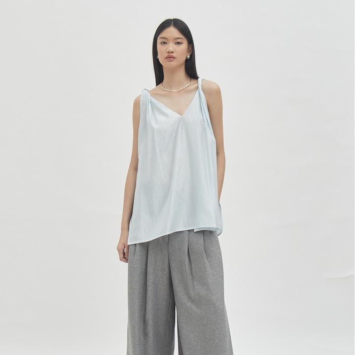 Shopatvelvet - Drift Twist Tank - Ice