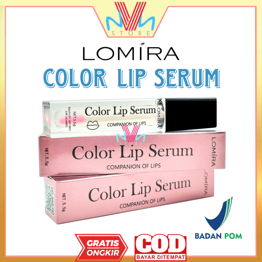 LOMIRA LIP SERUM - COLOR LIP SERUM - LIP SERUM LOMIRA - SERUM BIBIR MURAH