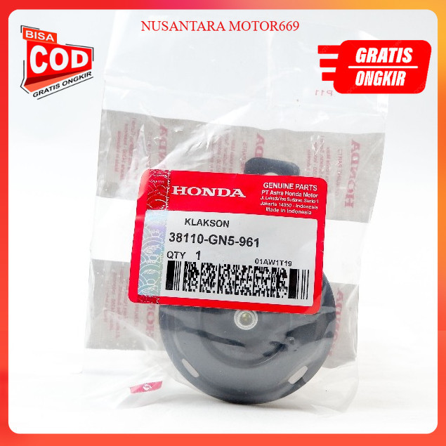klakson motor suara keras - 35010-GN5-900 motor