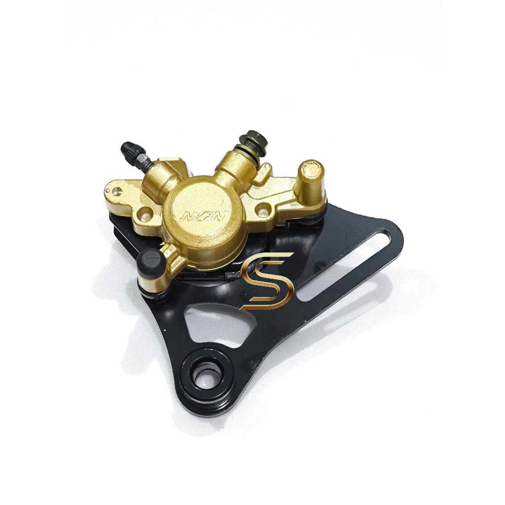 HORANSHOP Kaliper Assy Belakang Satria FU + Bracket Original Nissin