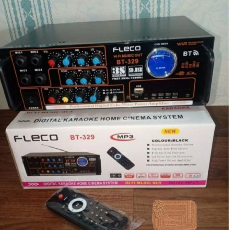 FLECO SPESIALL PROMOO POWER AMPLIFIER BT 299 / BT- 329 FLECO / AMPLIFIER BLUETOOTH / AMPLIFIER KARAO