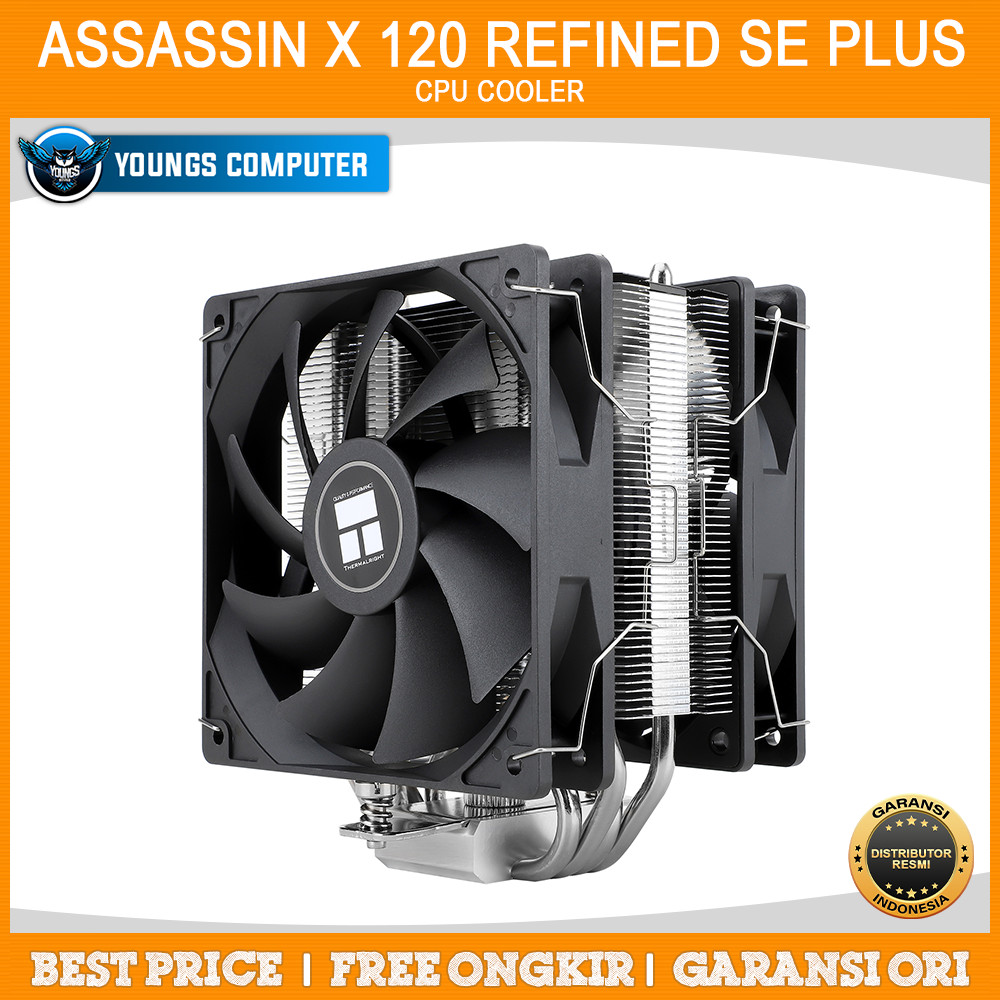 THERMALRIGHT Assassin X 120 Refined SE PLUS Black (2x120mm Fan)
