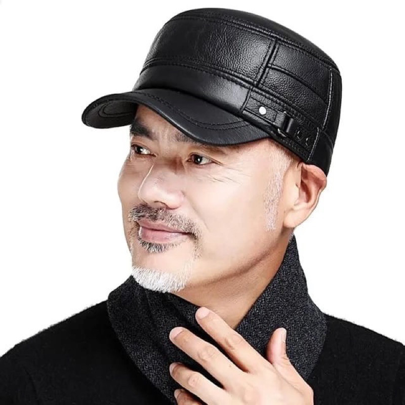 Topi komando KULIT GARUT TERBARU