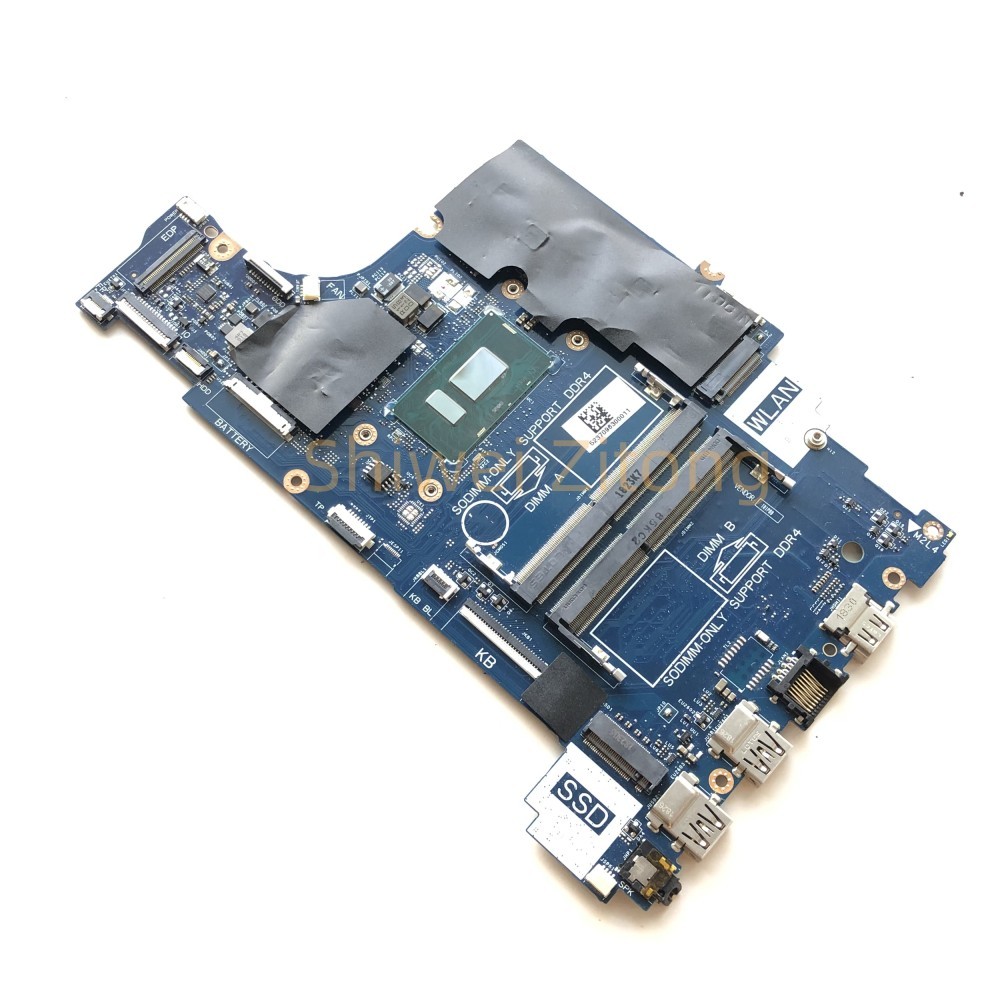 LA-F114P For DELL Inspiron 15 5570 5770 Laptop Motherboard with I3 I5 I7 CPU DDR4 Tested OK