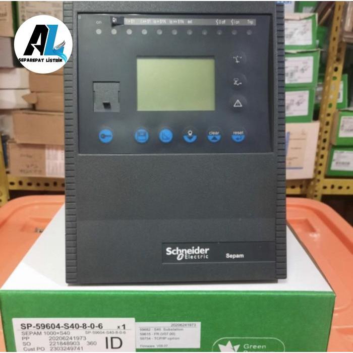 SCHNEIDER SEPAM S40 SP-59604-S40-80-0-6 SEPAM 1000+S40 ORIGINAL