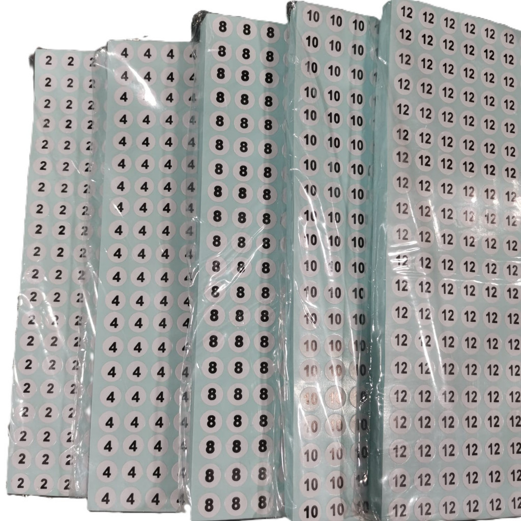 Stiker Size Tempel Angka / Nomor 0-40