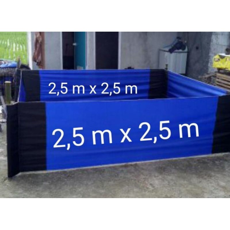 (rara) geber kain ayam Ukuran 2,5 m x 2,5 m lubang 4