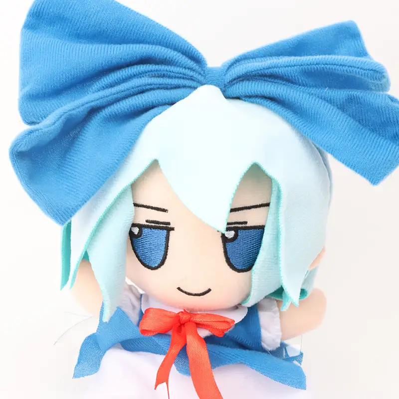 20cm Touhou Project Lovely Plush In Stock fumo×fumo TouHou Project Cirno(ICECRYSTAL) Kawaii Gift Kid