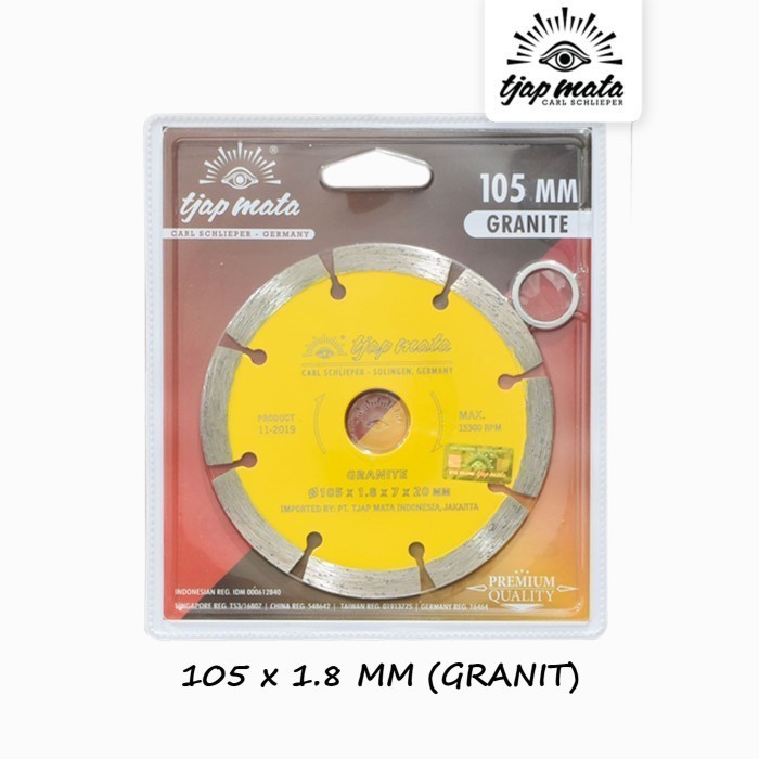 TJAP MATA / CAP MATA MATA POTONG GRANIT / KERAMIK 105 MM – GRANITE - NEXTOOLS