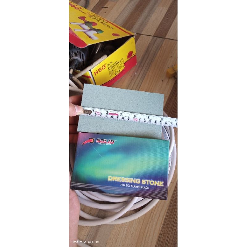 Batu asah solid mata pisau ketam TCT planer blade 6 inch 15 x 9 x 2 cm