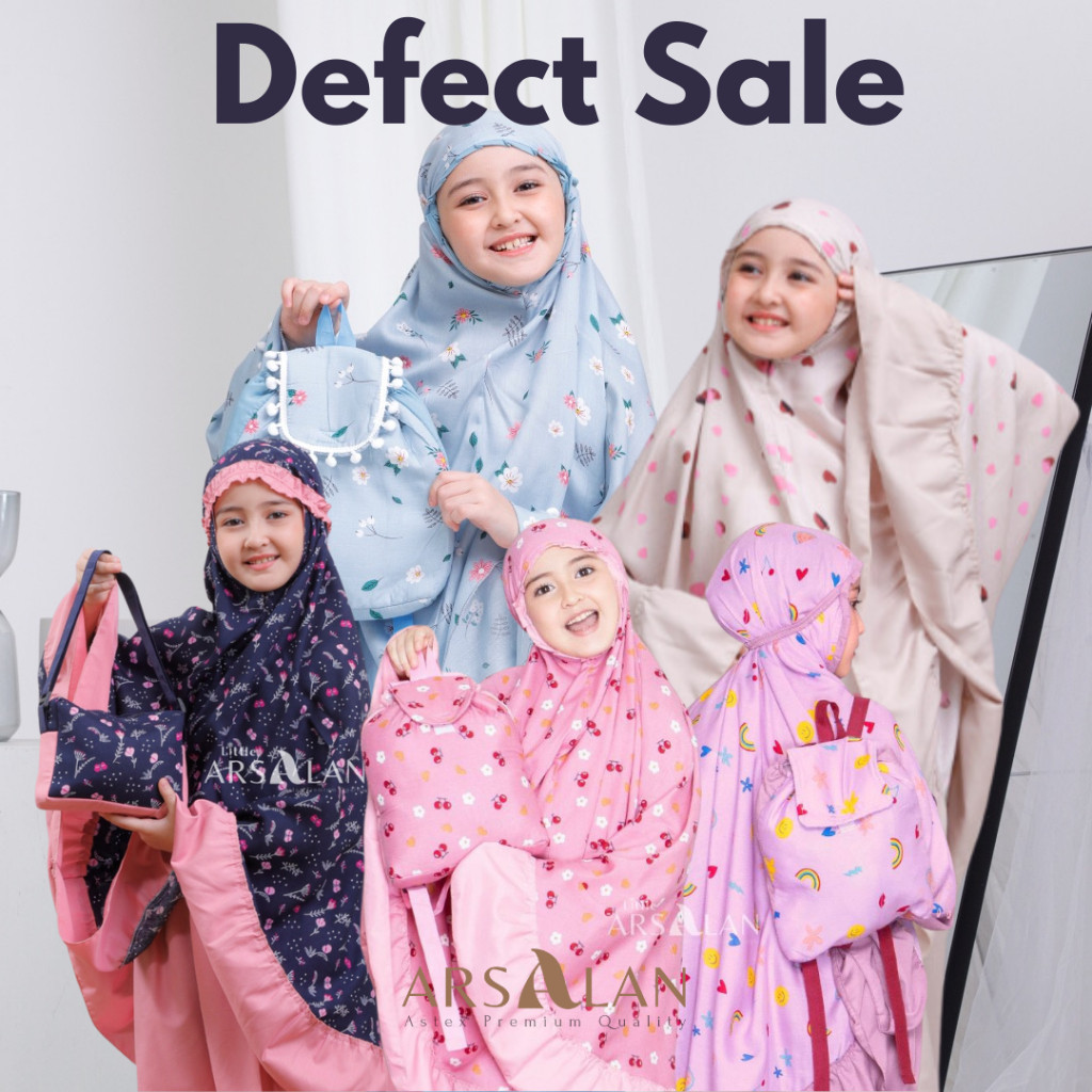 MUKENA ANAK ARSALAN - DEFECT SALE