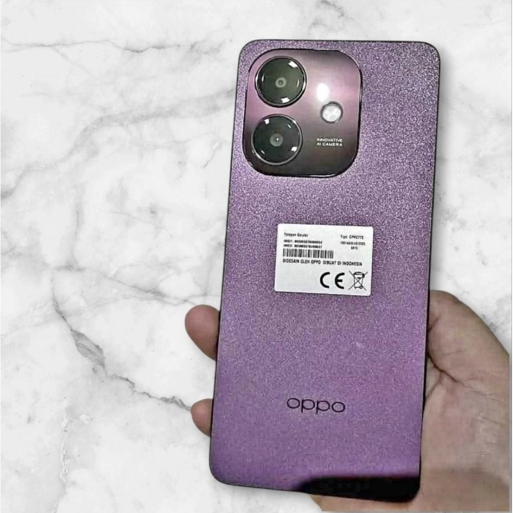 oppo a5i versi ram 4+4 =128gb hp second original lengkap ya