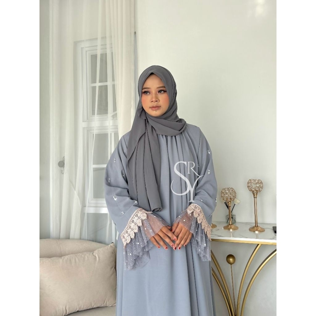 alisa abaya  abaya terbaru  abaya viral 2025 baju mewah  abaya hitam gamis