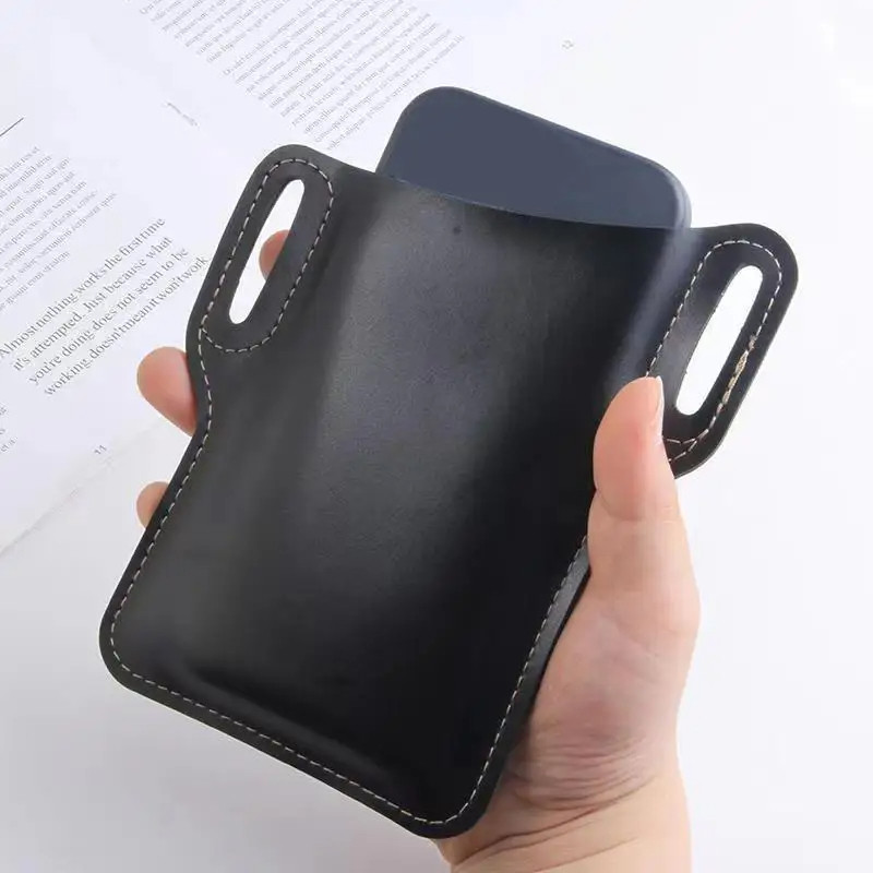 Case Sarung Dompet Tas Tempat Hp Pinggang Utk Iphone Xiaomi Oppo Vivo