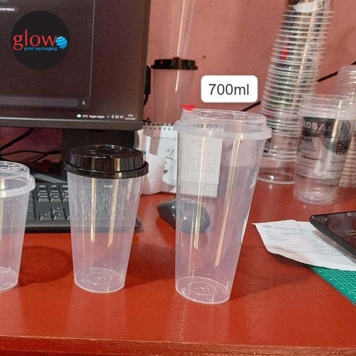 Sablon Gelas Cup PP injection 700ml