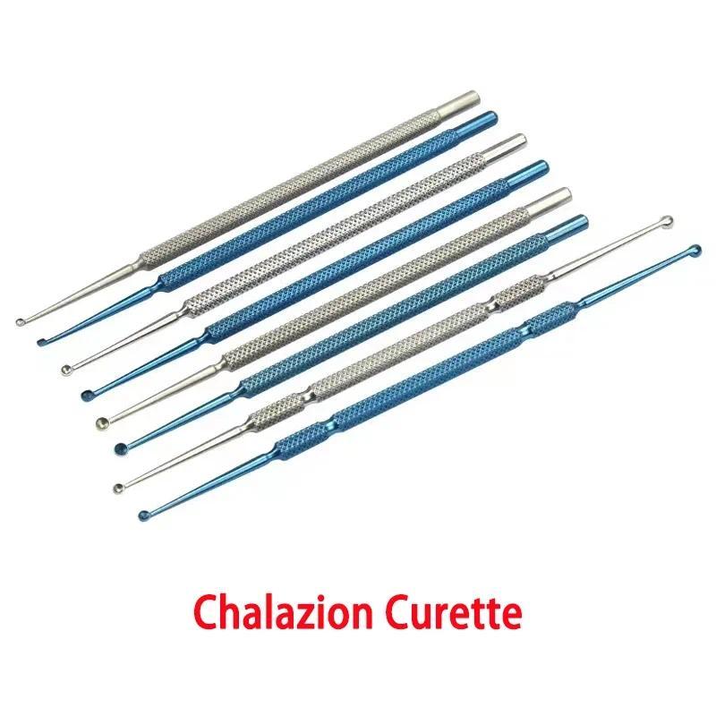 Chalazion Curette  Ophthalmic Instruments oftalmologia instrumentos Ophthalmology Meibomian gland st