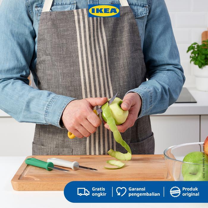 IKEA UPPFYLLD Pisau Kupas Serbaguna Set Isi 3pcs Pengupas
