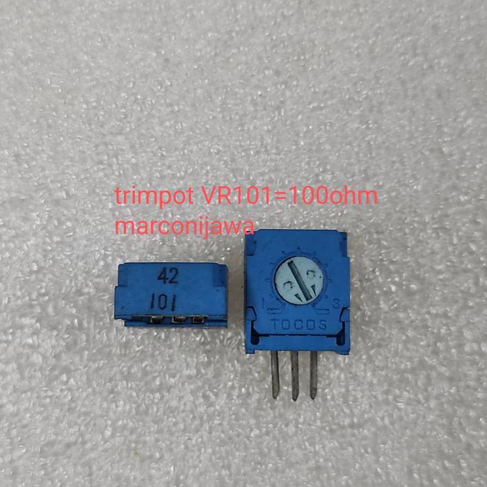 trimpot VR 101 biru besar trim depan BERKUWALITAS...