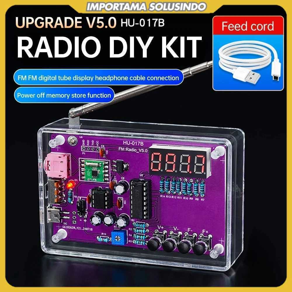 Radio FM DIY Portable RDA5807 Module Frequency 87-108MHz - HU-017B