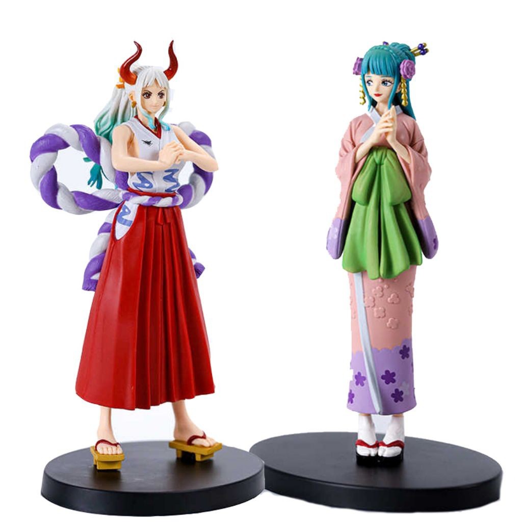 one piece yamato kozuki hiyori model standing pvc figure